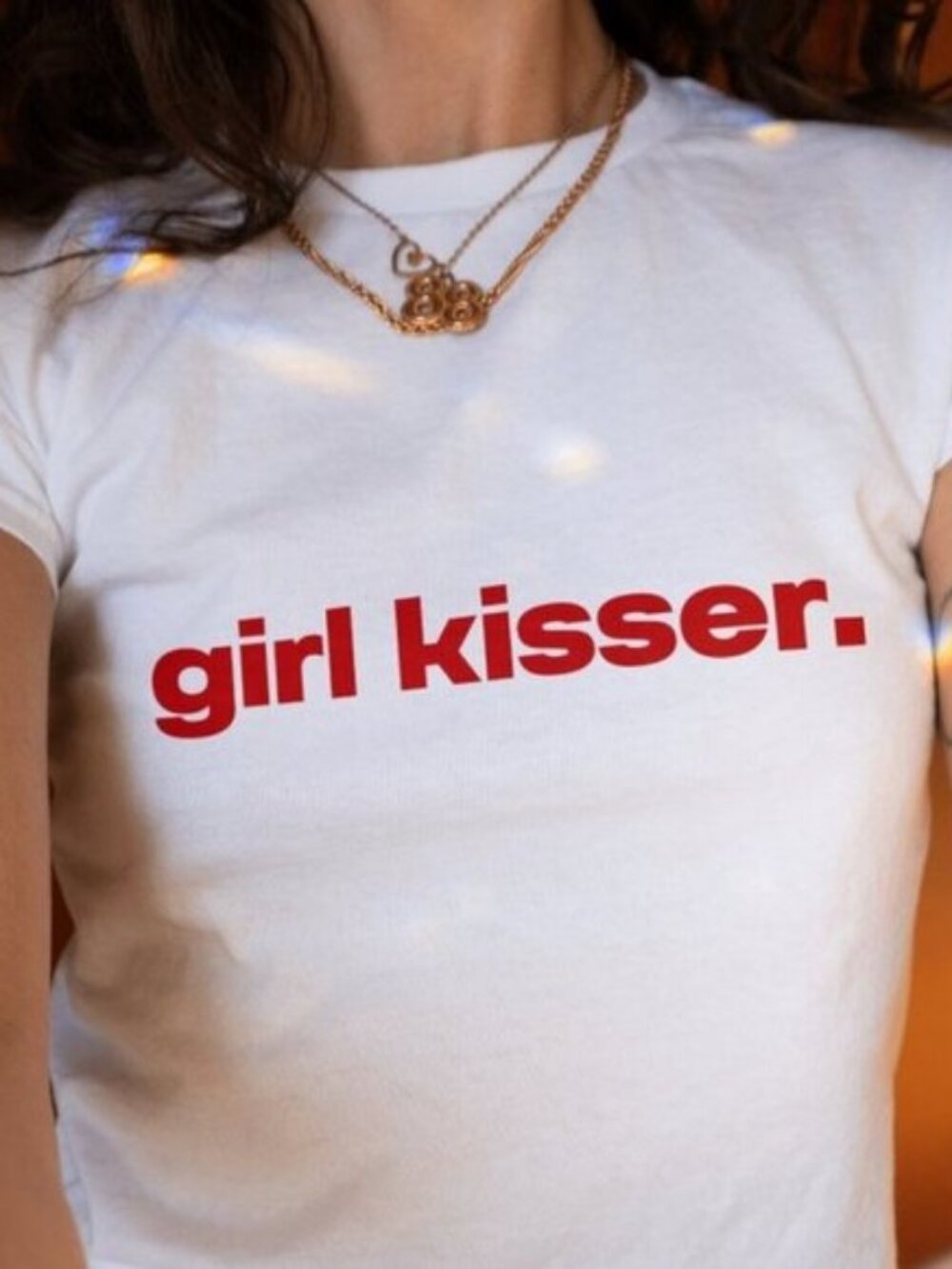 Lesbian Girl Kisser Pride LGBTQ Pansexual Bisexual T-shirt